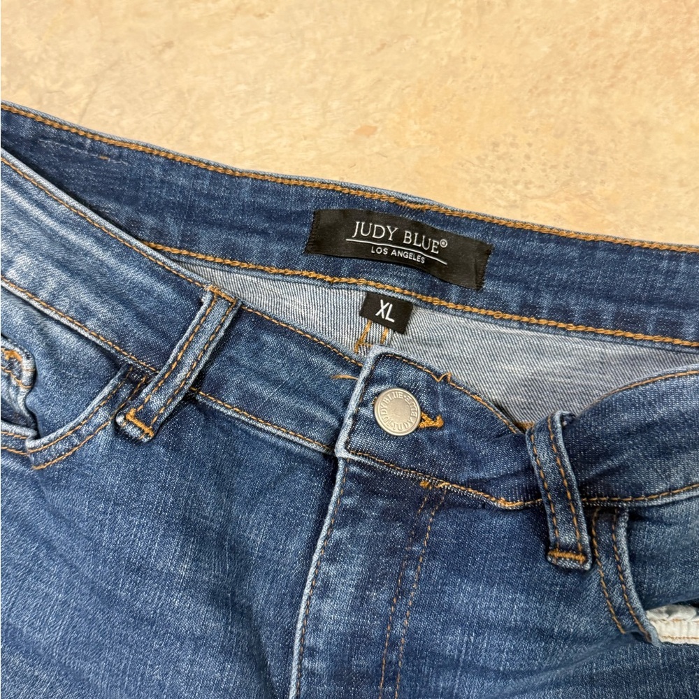 Judy Blue Classic Blue Jean Shorts XL